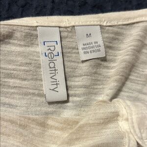 Relativity Cream Women's Top